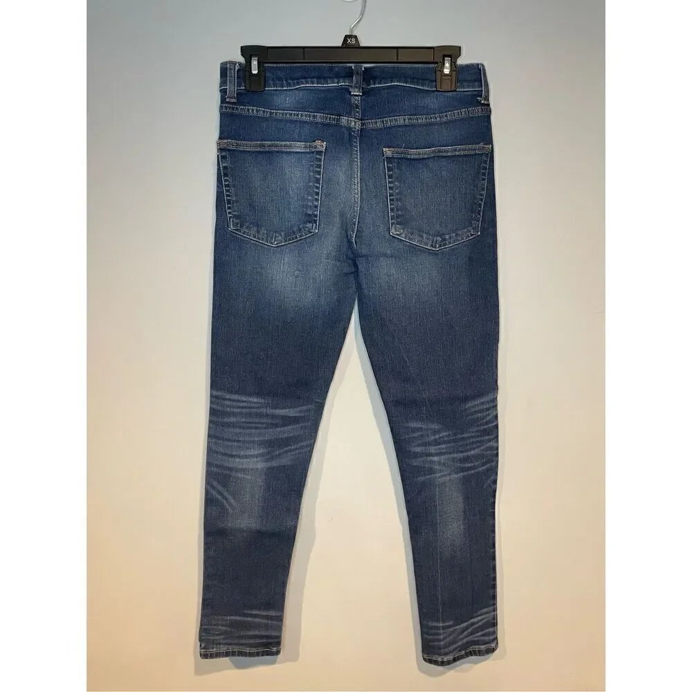 Women’s Skinny Jeans Dark Denim Skinny Leg
